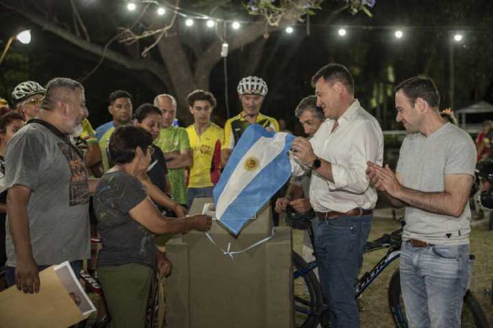 San Lorenzo rindió homenaje a “Maikel”, el ciclista amigo de todos