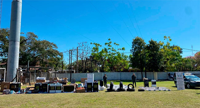 Evitan el traslado de mercadería de contrabando valuada en 50.930.000 pesos desde Formosa hacia CABA