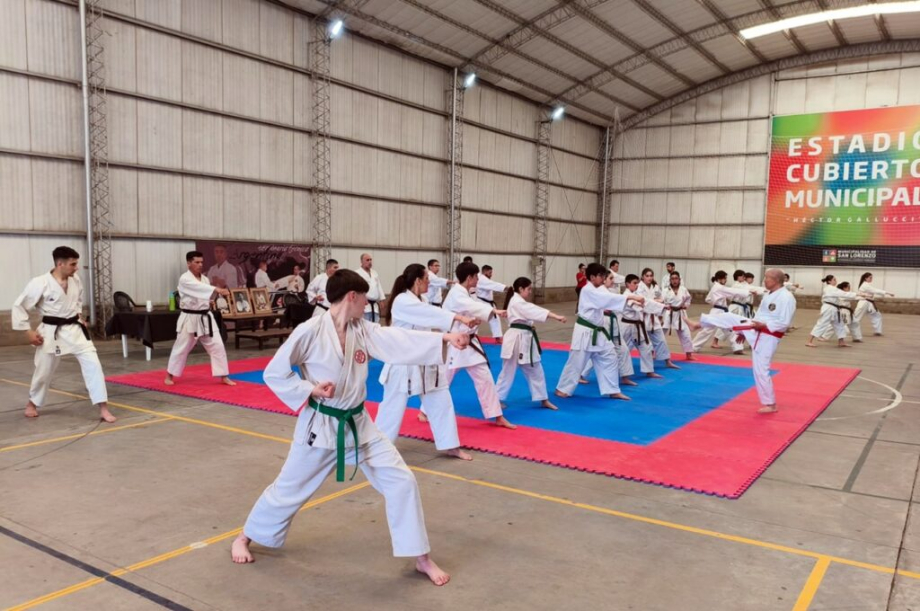 San Lorenzo es sede de importante seminario internacional de karate do