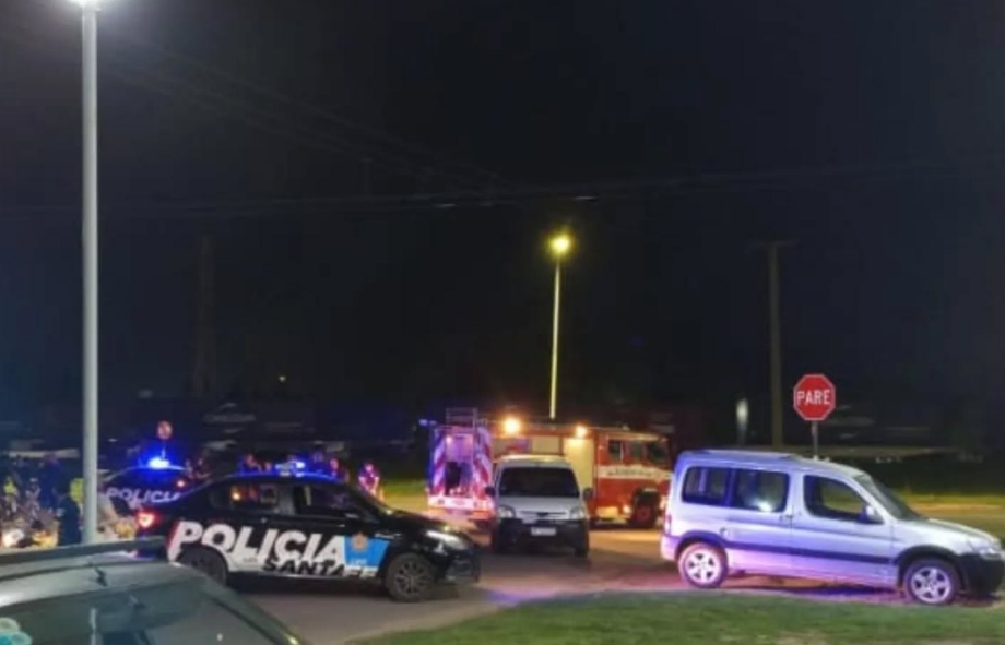 Fray Luis Beltrán: Un motociclista herido en accidente de tránsito en avenida interurbana