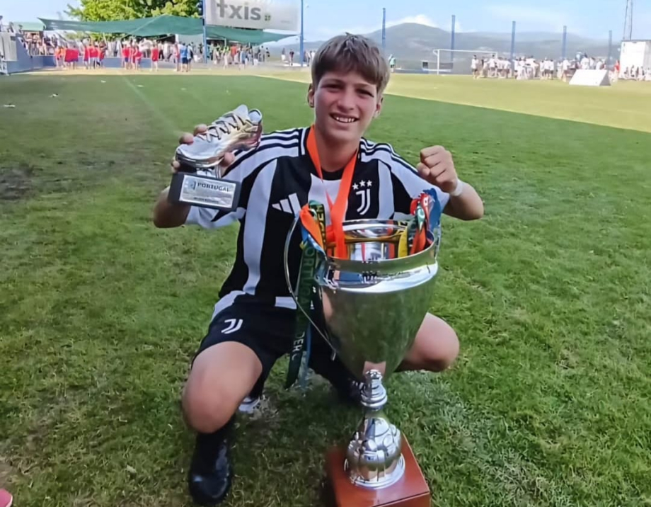 Filippo Amadio, el joven talento santafesino que deslumbra en la Juventus