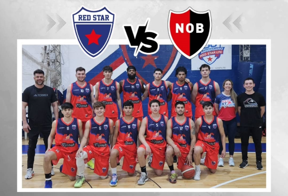 Básquet: Red Star va por el pasaje a los Play Off y esta noche recibe a Newell’s en el “Tini Montenegro”