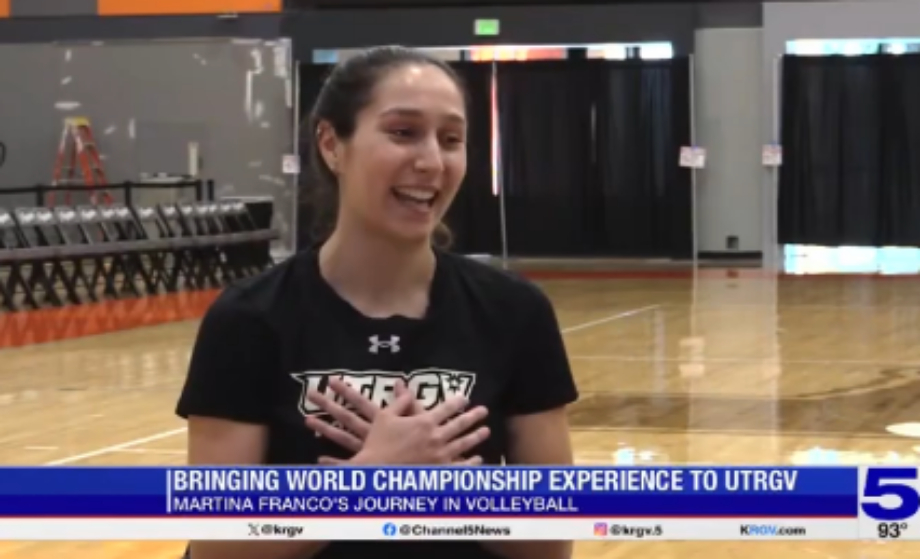 Martina Franco: talento sanlorencino que brilla en el vóley de Estados Unidos