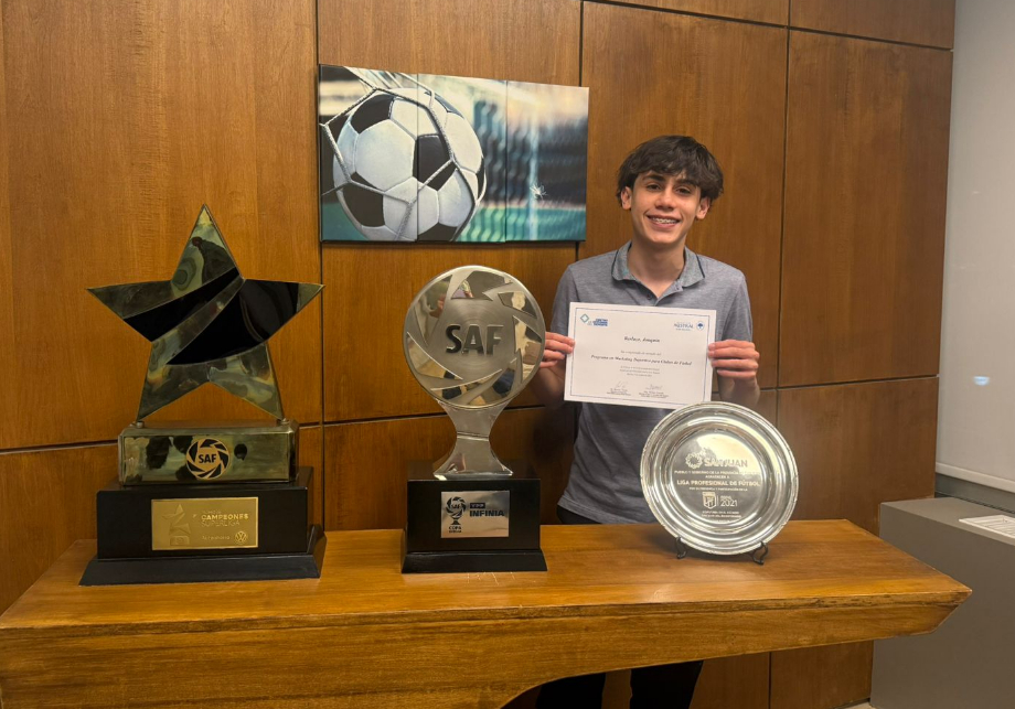 Joaquín Berlazo, el joven sanlorencino que sigue los pasos de los “europibes”