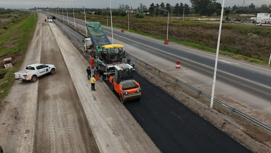 Restricciones viales por obras del tercer carril en la autopista Rosario - Santa Fe