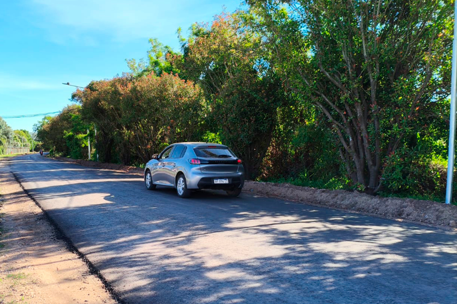 La Municipalidad de Sa Lorenzo completó la pavimentación de calle Intendente Vivas