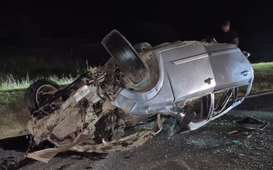 Tragedia en la Autopista Rosario-Córdoba: un hombre de Casilda perdió la vida tras un vuelco