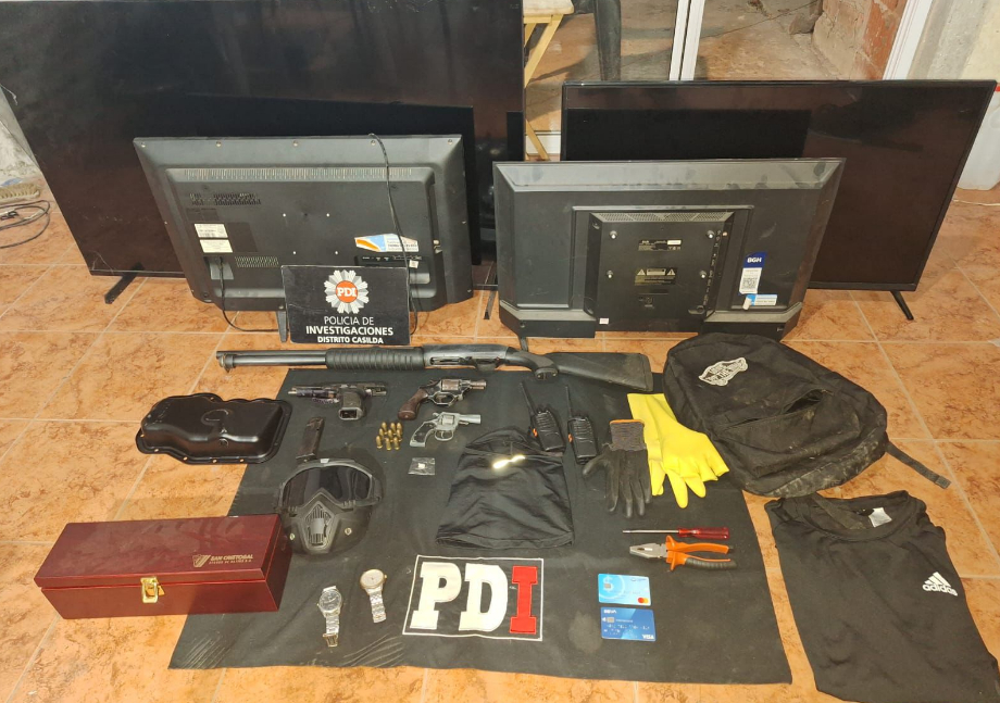 Desbaratan una organización criminal vinculada a violentos robos en localidades del sur provincial