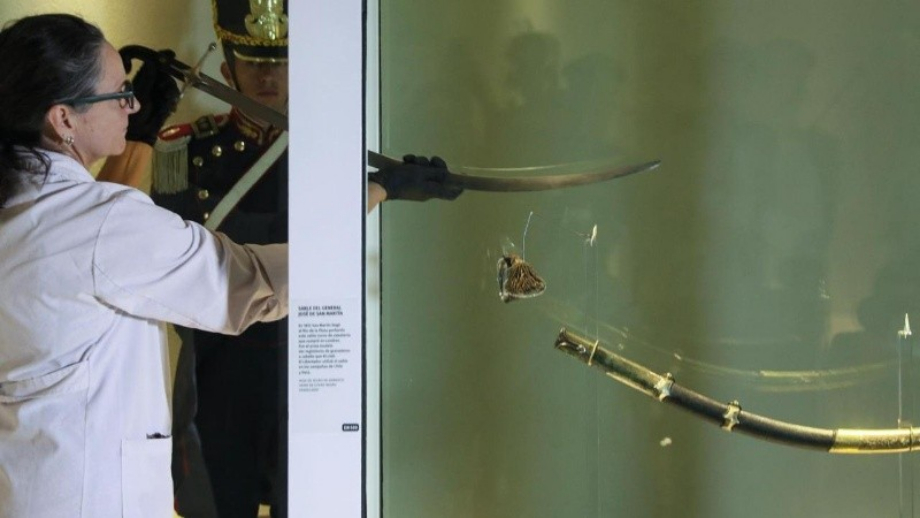 Se encamina a San Lorenzo el sable corvo de San Martín y será cedido al Regimiento de Granaderos a Caballo