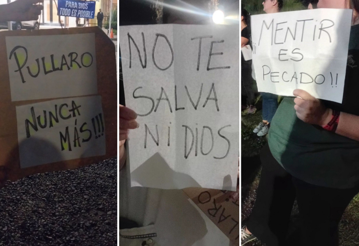 Tensión en Capitán Bermúdez: Pullaro canceló su visita a la Iglesia del Jubileo ante una fuerte protesta docente
