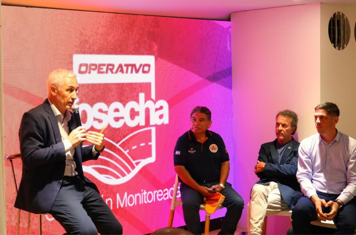 Santa Fe presentó en Expoagro el sistema inteligente Stop 5.0 para ordenar el ingreso de camiones a los puertos