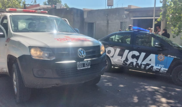 Se produo un principio de incendio en una vivienda de Puerto General San Martín