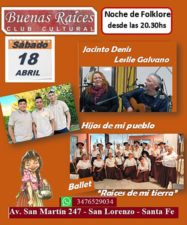 Otra noche Santiagueña en Buenas Raíces