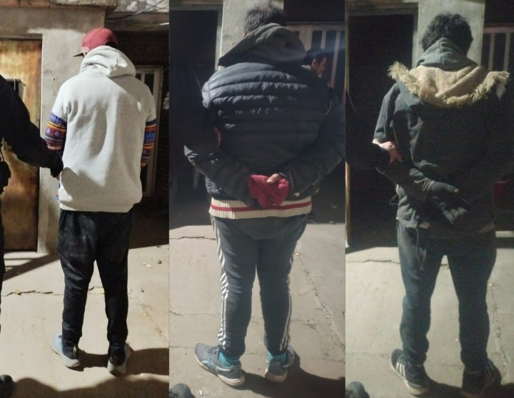Tres detenidos tras robar materiales de una obra en construcción en Roldán