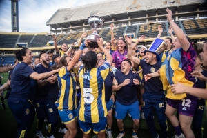 Las Guerreras de Central son campeonas: vencieron a Platense por penales en el Gigante