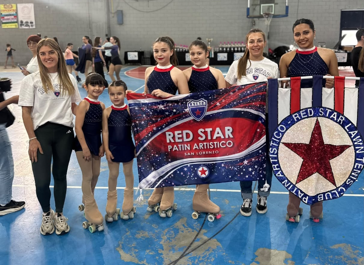 Red Star se ubicó entre los cinco mejores clubes en los torneos rosarinos de patín