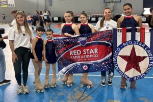 Red Star se ubicó entre los cinco mejores clubes en los torneos rosarinos de patín