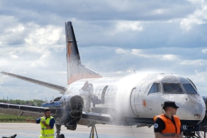 El aeropuerto de Rosario realizó un simulacro general de emergencias